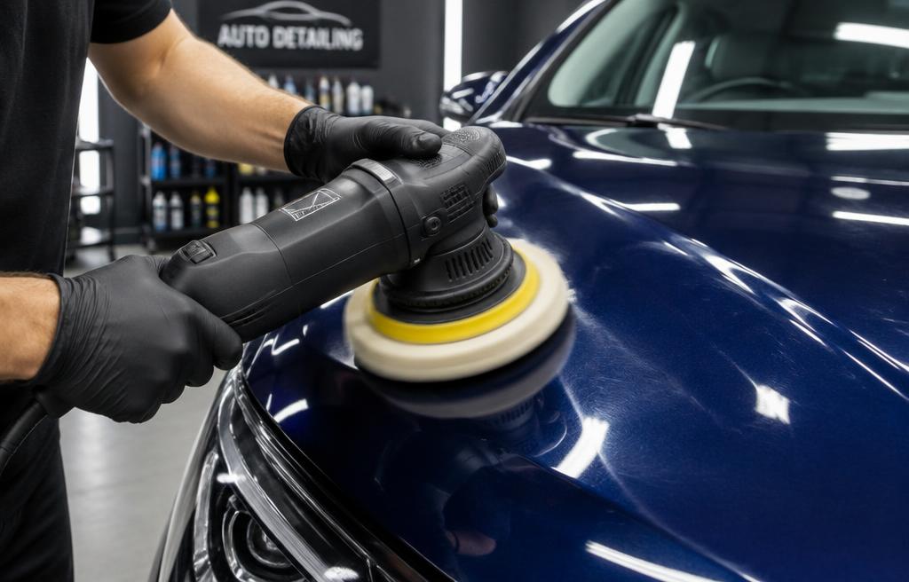 Polimento de pintura — estética automotiva em Curitiba